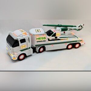 Hess 2006 Toy Truck & Helicopter NIB Lights Sounds - Vintage Collectible